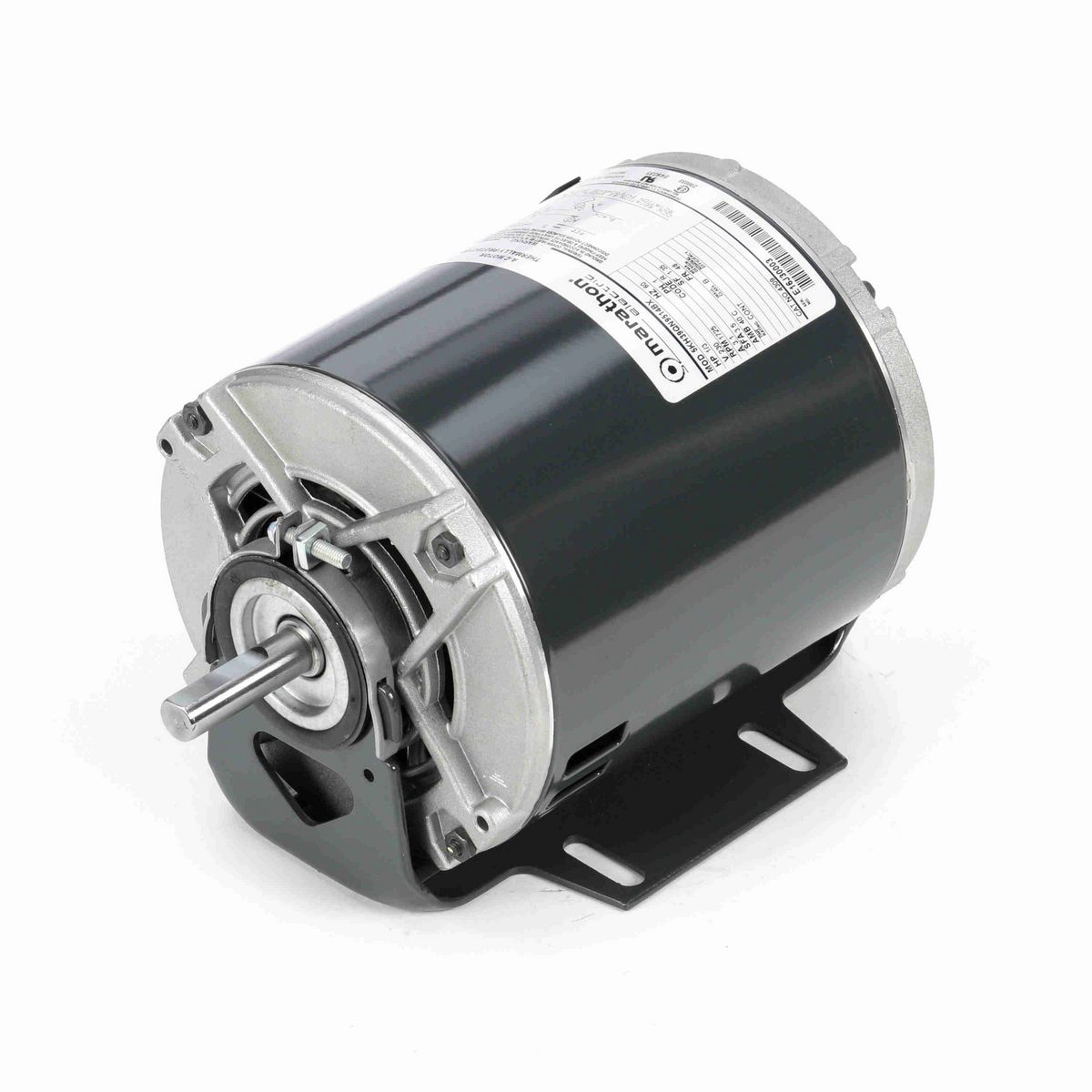 LEESON Fan and Blower Motor, 0.33 HP, 1 Ph, 60 Hz, 230 V, 1800 RPM, 48 Frame, DP - 4309