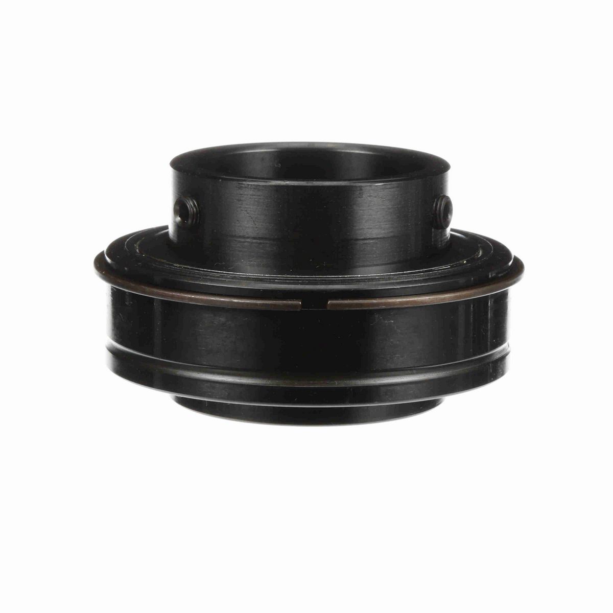 Sealmaster Mounted Insert Only Ball Bearing - 52100 Bearing Steel, Black Oxided - Setscrew Lock - High Temperature - ERX-39 HI