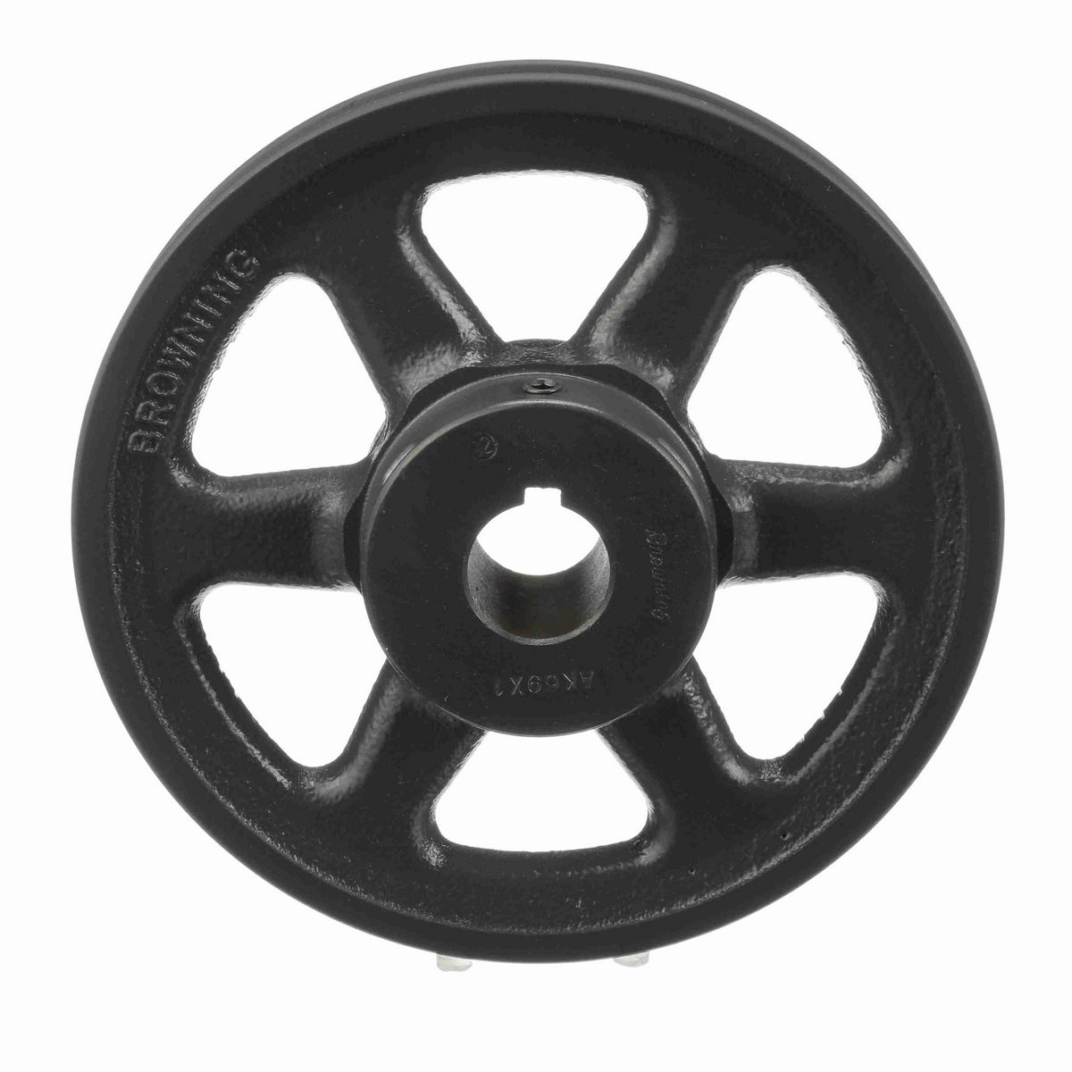 Browning 1 Groove Cast Iron FHP - Finished Bore Sheave - AK69X1