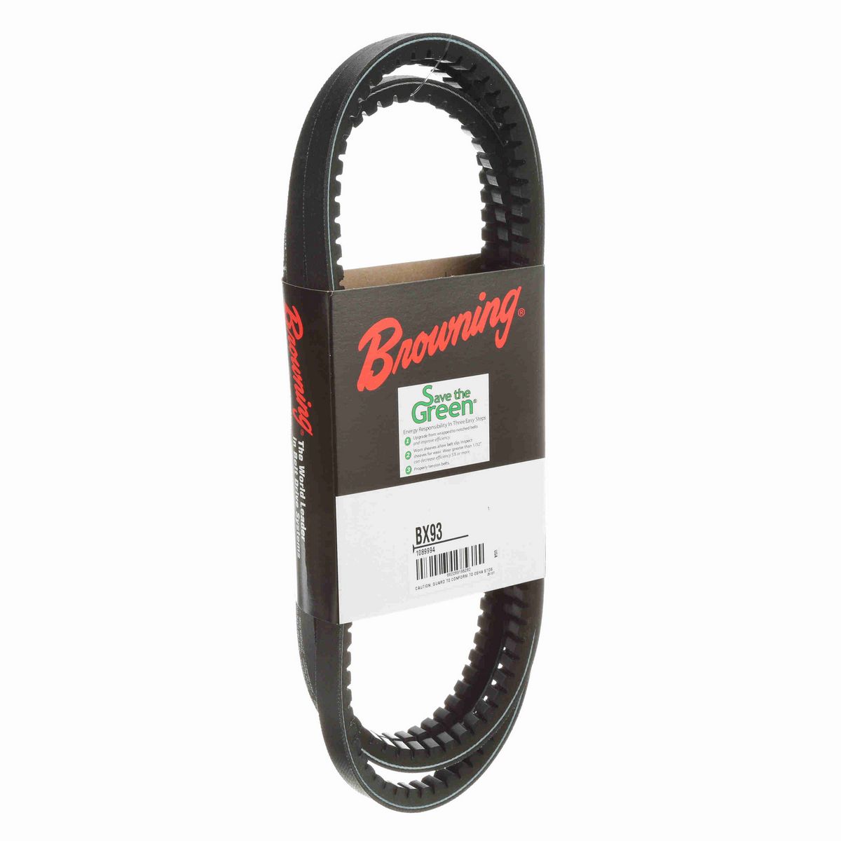 Browning EPDM Notched Belt 98% Efficient - BX93