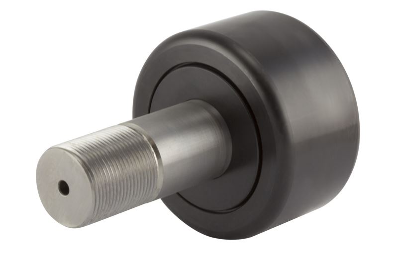 Игольчатый опорный ролик с цапфой RBC CS160LW, бочкообразный, с уплотнением, с шестигранным отверстием