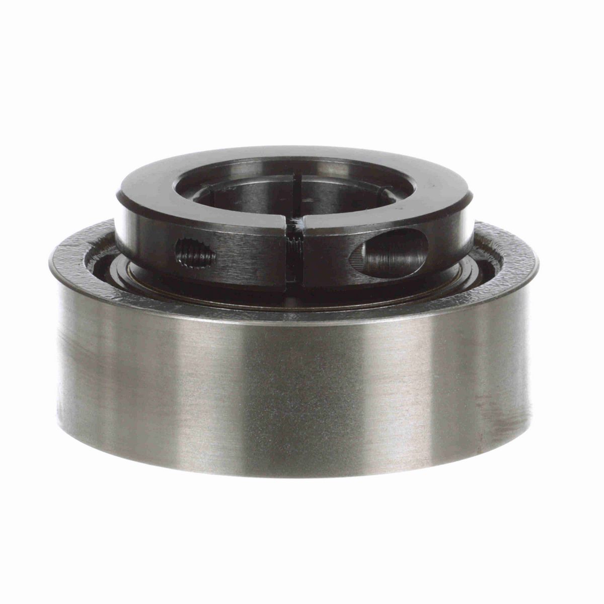 Sealmaster Mounted Cast Iron Cylindrical Cartridge Ball Bearing - 52100 Bearing Steel, Black Oxided - Concentric Lock - MSC-31T