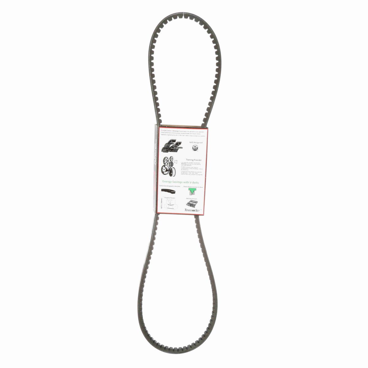 Browning EPDM Notched Belt 98% Efficient - AX52