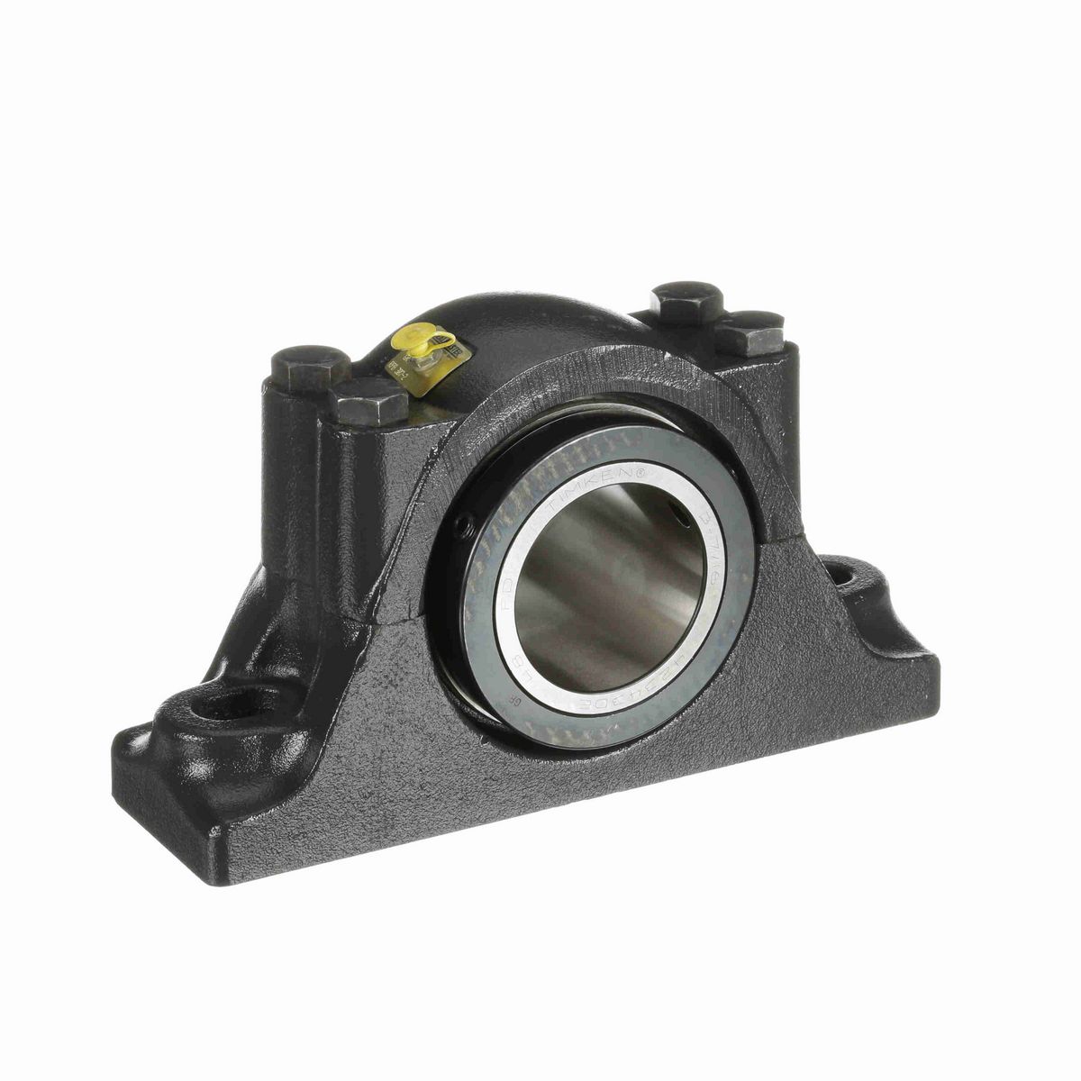 Sealmaster Mounted Cast Iron Two Bolt Pillow Block Tapered Roller - 52100 Bearing Steel - Double Collar Mount Lock - RPB 307-2