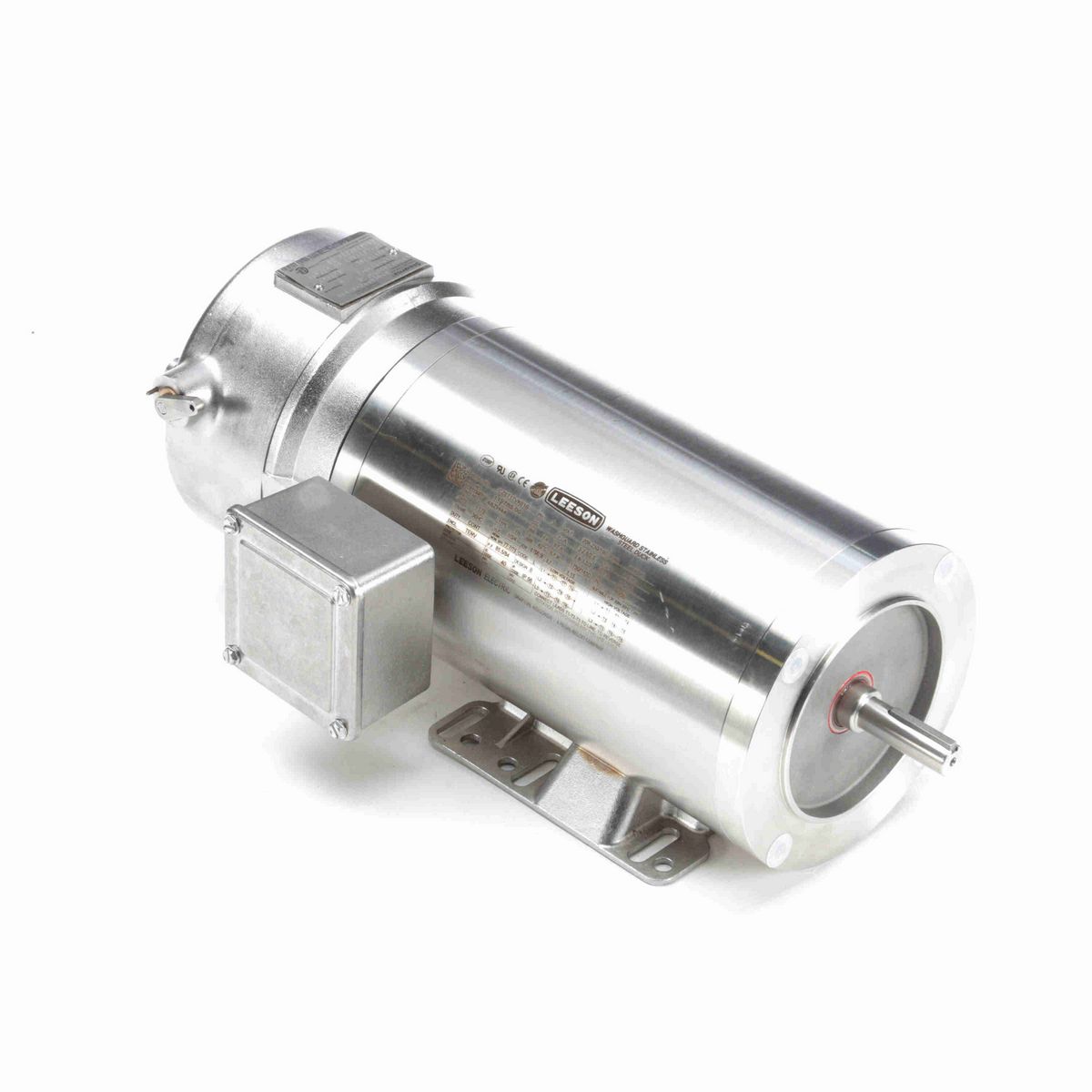 LEESON Premium Duck™ Brake Motor, 1 & 0.75 HP, 3 Ph, 60 & 50 Hz, 230/460 & 190/380 V, 1800 & 1500 RPM, 56HC Frame, TENV - 119785.00