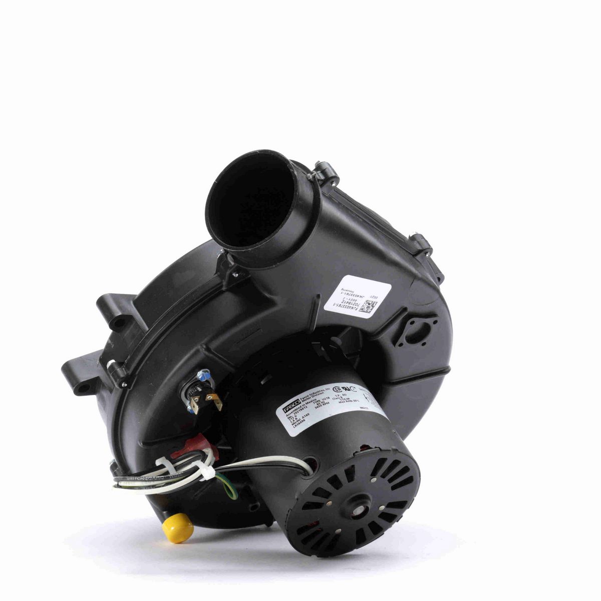 FASCO Round Outlet Shaded Pole OEM Replacement Draft Inducer Blower, 115 Volts, Flange: No - A140