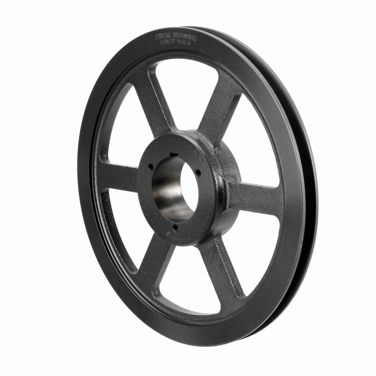 Browning 1 Groove Cast Iron Bushed Bore Multiple Sheave - 1TB136