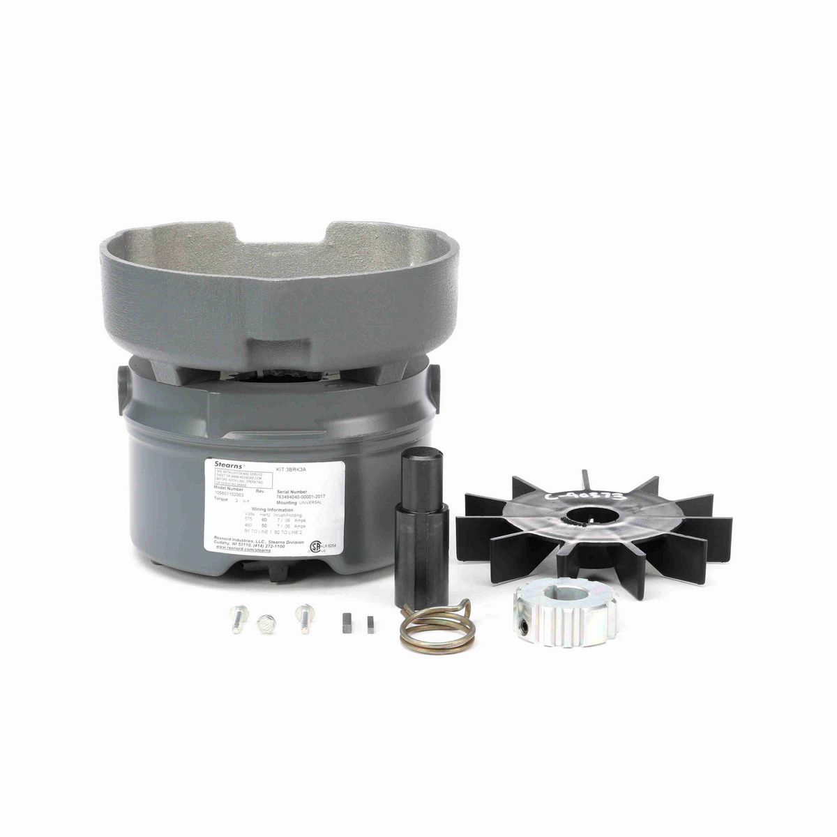 LEESON BRAKE KIT,3 FT/LB,"629" MTRS ONLY,575V - A297