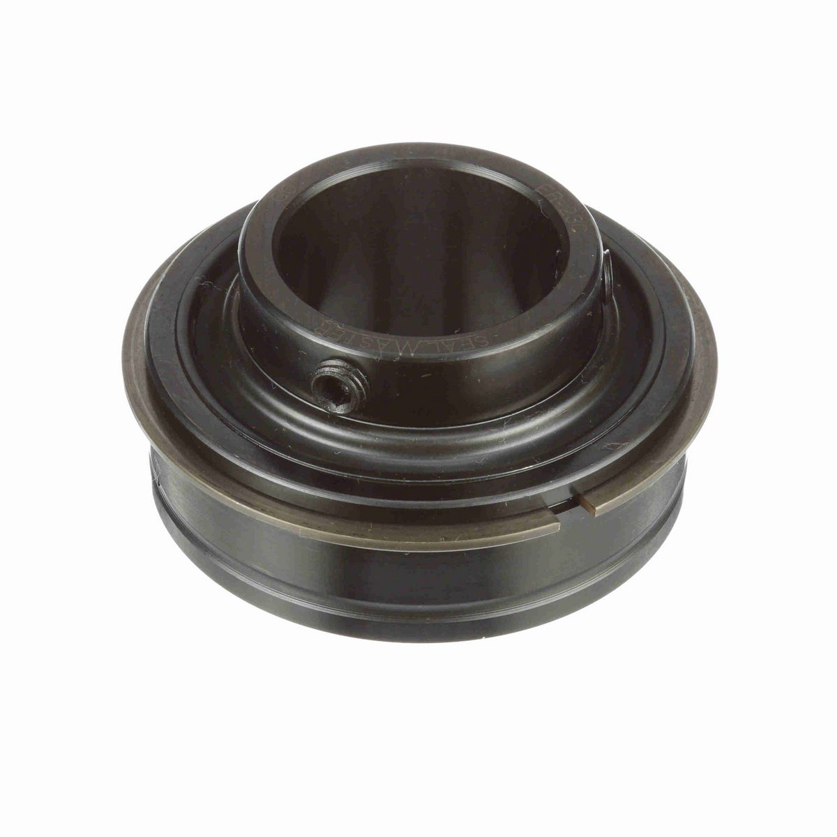 Sealmaster Mounted Insert Only Ball Bearing - 52100 Bearing Steel, Black Oxided - Setscrew Lock - High Contamination - ER-19 DRT