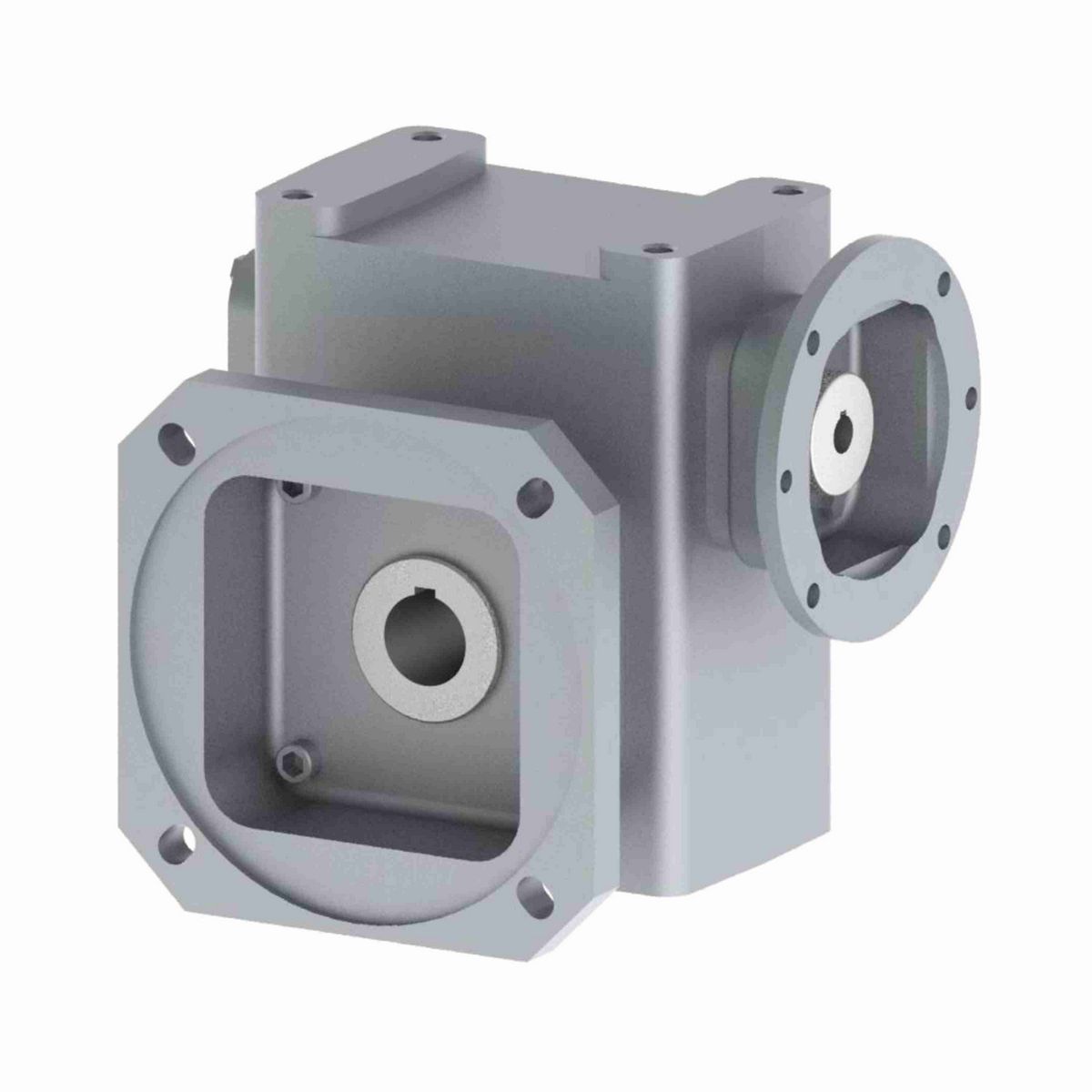 Grove Gear EL Series - Aluminum Worm Gear Reducers Aluminum Single-Reduction Worm Reducer - EL-WFHMQ818-30-HR-56-16