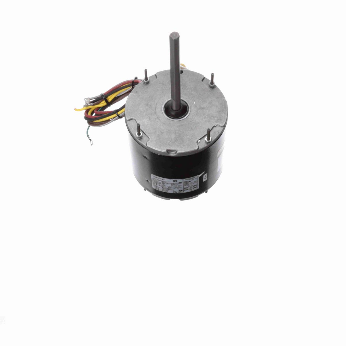 Century Condenser Fan Motor, 1/2 HP, 1 Ph, 60 Hz, 208-230 V, 1075 RPM, 2 Speed, 48 Frame, TEAO - FSE1056