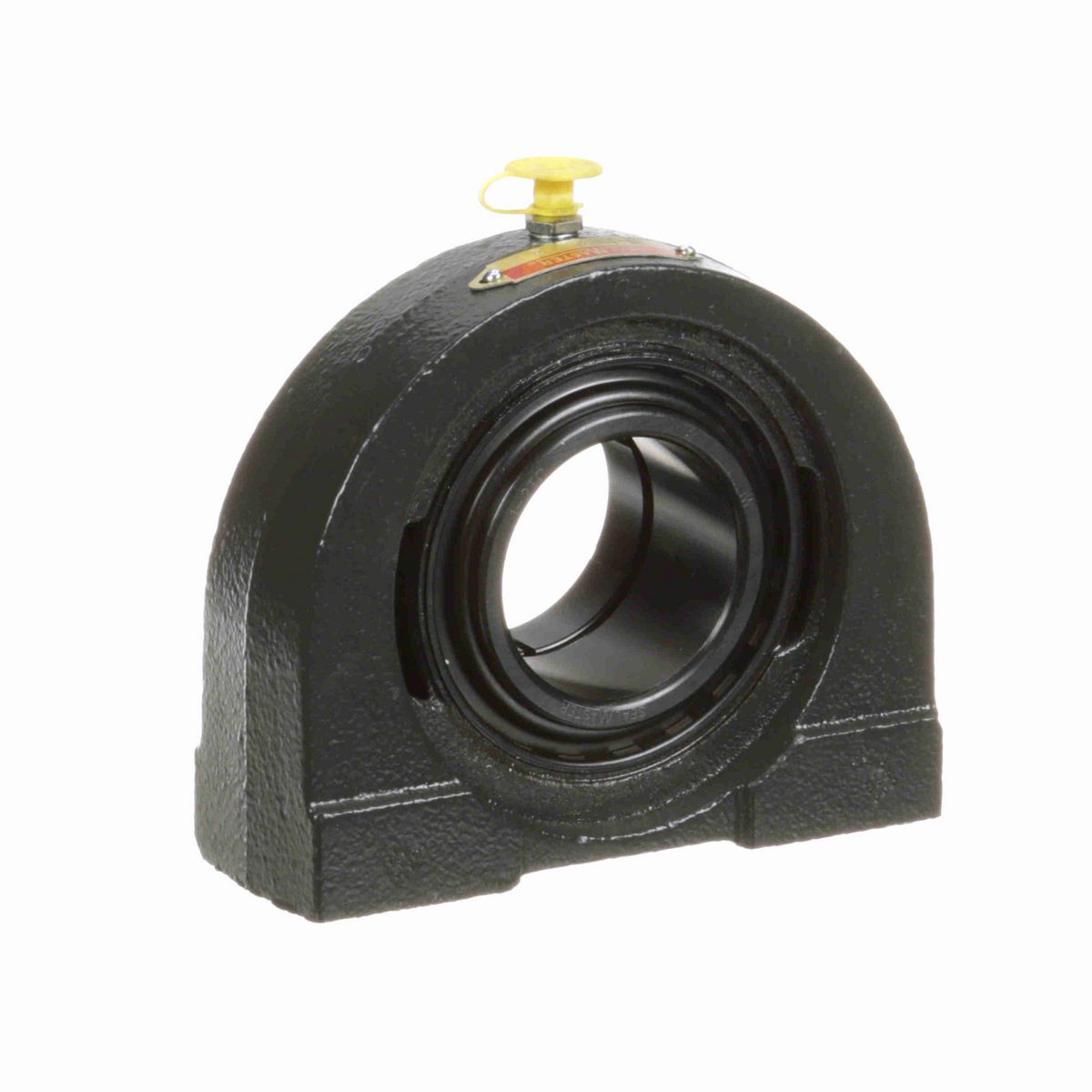 Sealmaster Mounted Cast Iron Tapped Base Pillow Block Ball Bearing - 52100 Bearing Steel, Black Oxided - Concentric Lock - TB-32RTC
