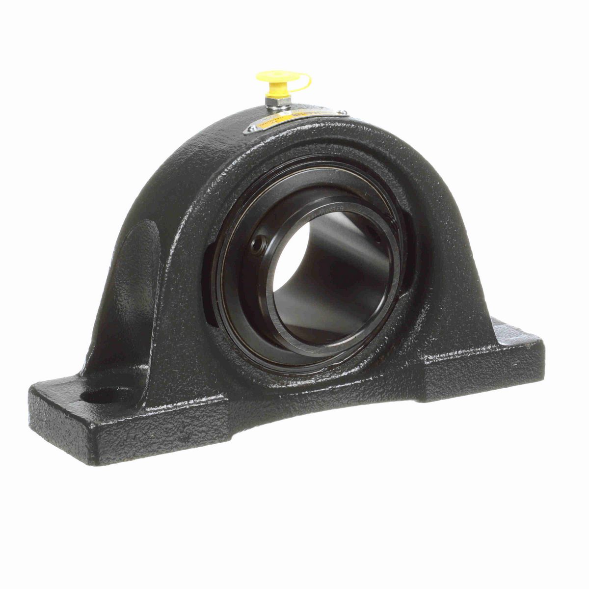 Sealmaster Mounted Cast Iron Two Bolt Pillow Block Ball Bearing - 52100 Bearing Steel, Black Oxided - Double Setscrew Lock - Air Handling Housing Fit, Noise Tested - NPD-35 CXU