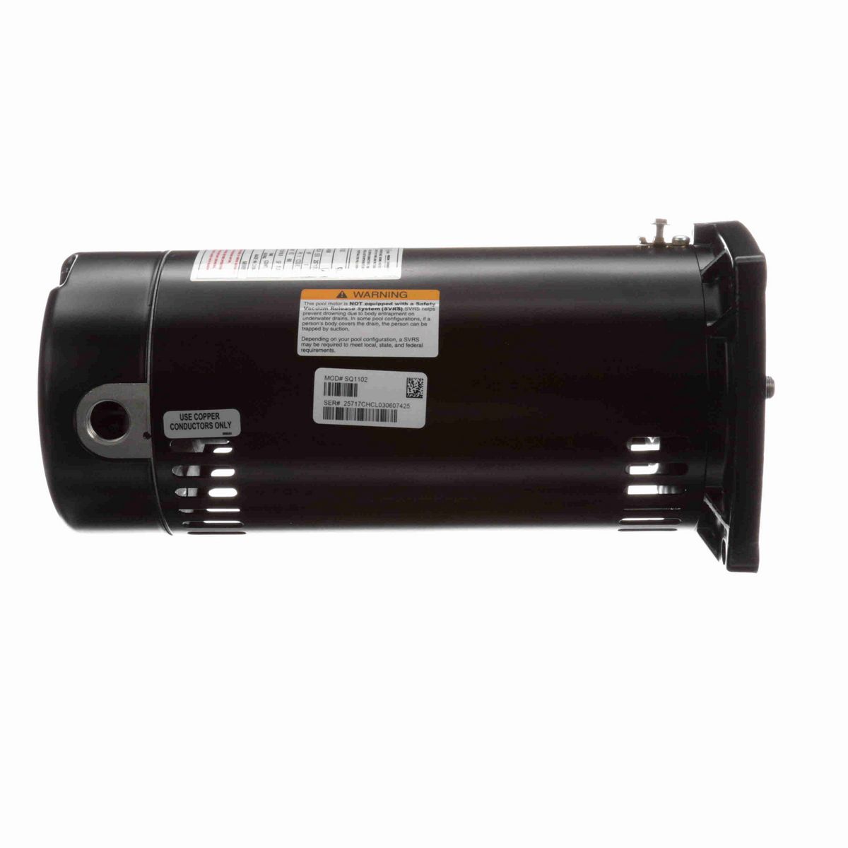 Century Pool Pump Motor, 1 HP, 1 Ph, 60 Hz, 230/115 V, 3600 RPM, 48Y Frame, ODP - SQ1102