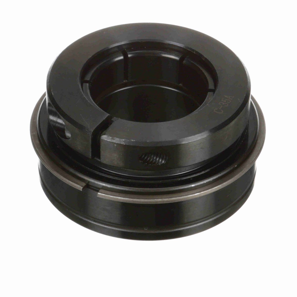 Sealmaster Mounted Insert Only Ball Bearing - 52100 Bearing Steel, Black Oxided - Concentric Lock - ER-32TC