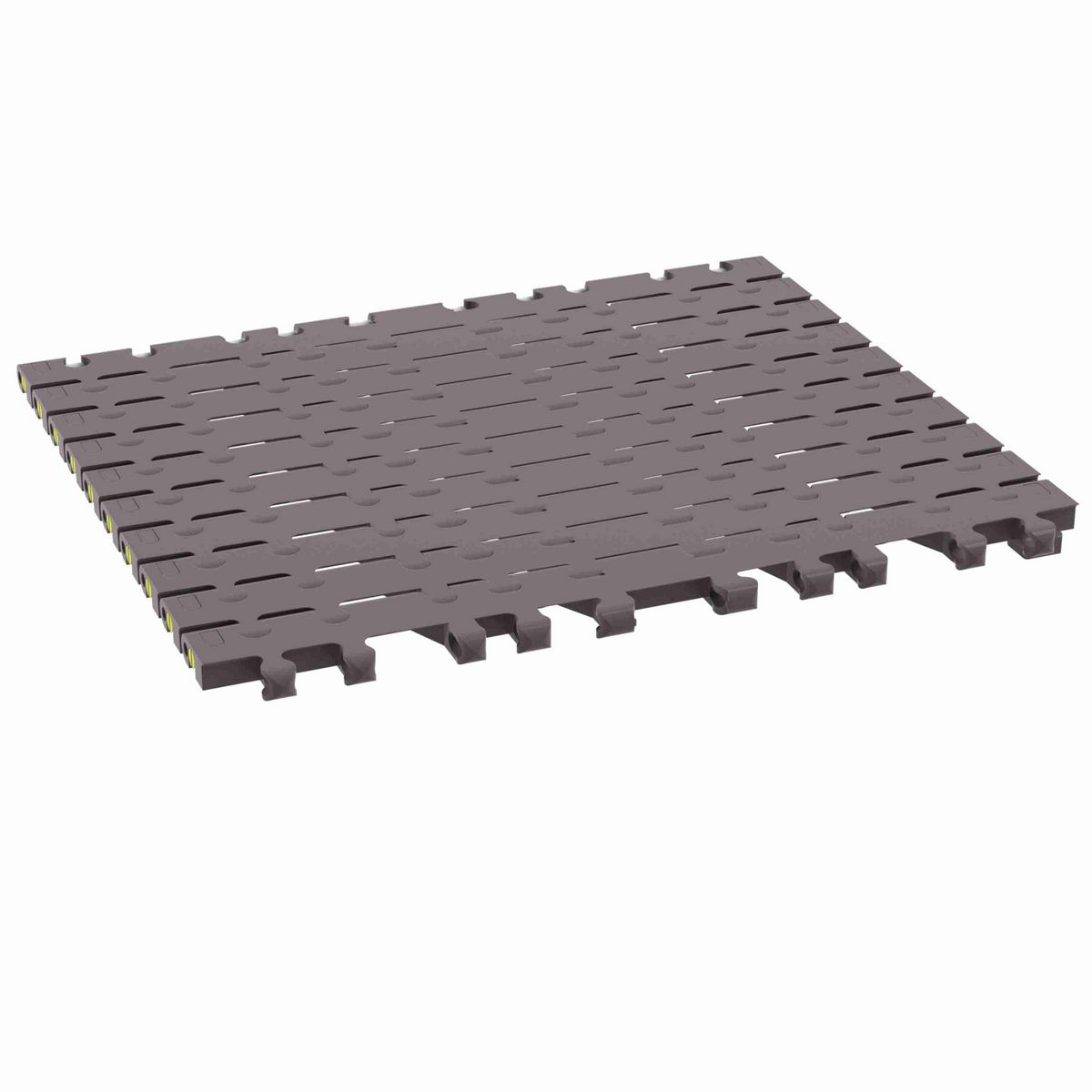 Rexnord 7956GT Side-flexing Flush Grid, Material: Brown High Performance, Width: 15in, Pitch: 1.25in - 10324704
