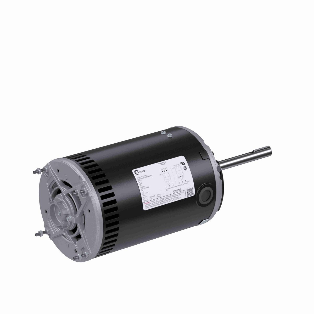 Century JuggerNaut® Pro Condenser Fan Motor, 1 HP, 3 Ph, 60 Hz, 200-230/460 V, 900 RPM, 56Z Frame, OAO - H1057A-PRO