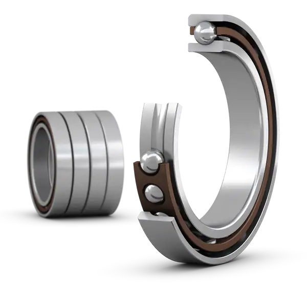 Согласованный комплект четырёх прецизионных радиально-упорных подшипников SKF 71901 ACE/P4AQBCB