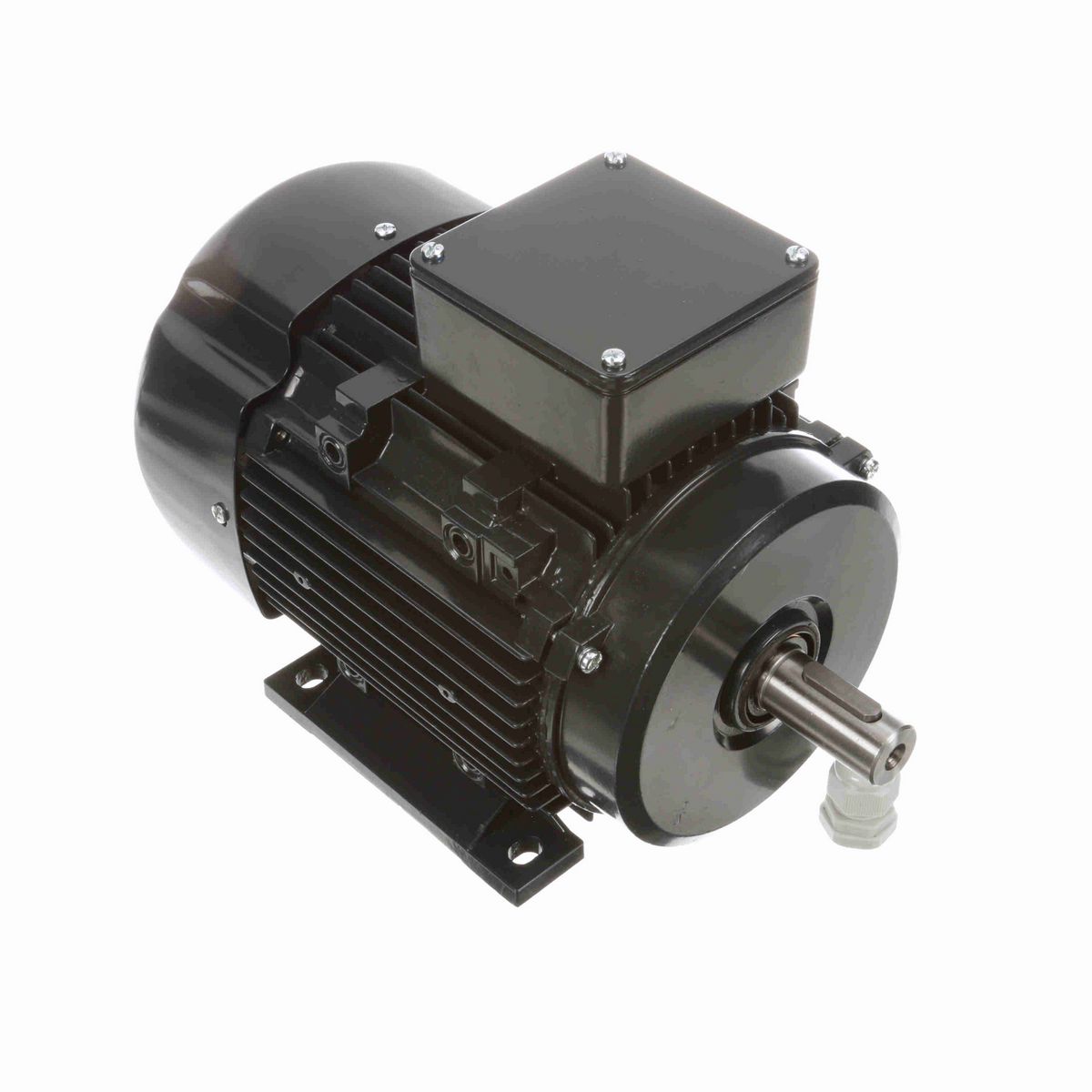 LEESON Aluminium Motor, 3 HP, 3 Ph, 60 Hz, 575 V, 3600 RPM, 90S Frame, TEFC - R421A