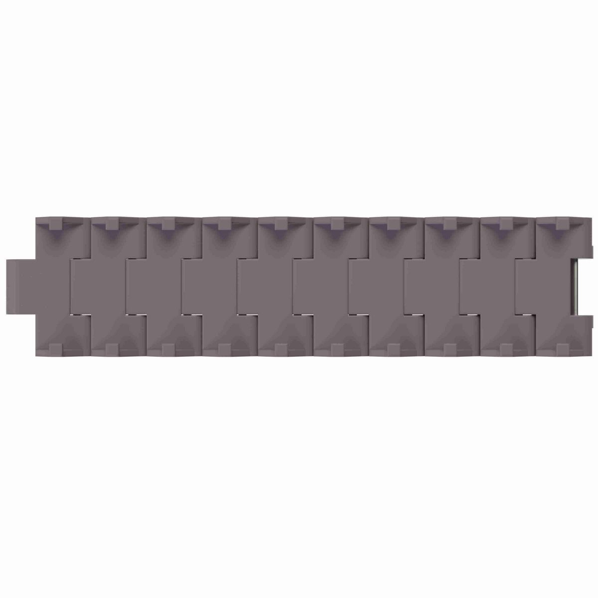 Rexnord 882TAB SideGrip™ Side-flexing, Material: Brown High Performance, Width: 3.75in, Pitch: 1.5in - 10488313