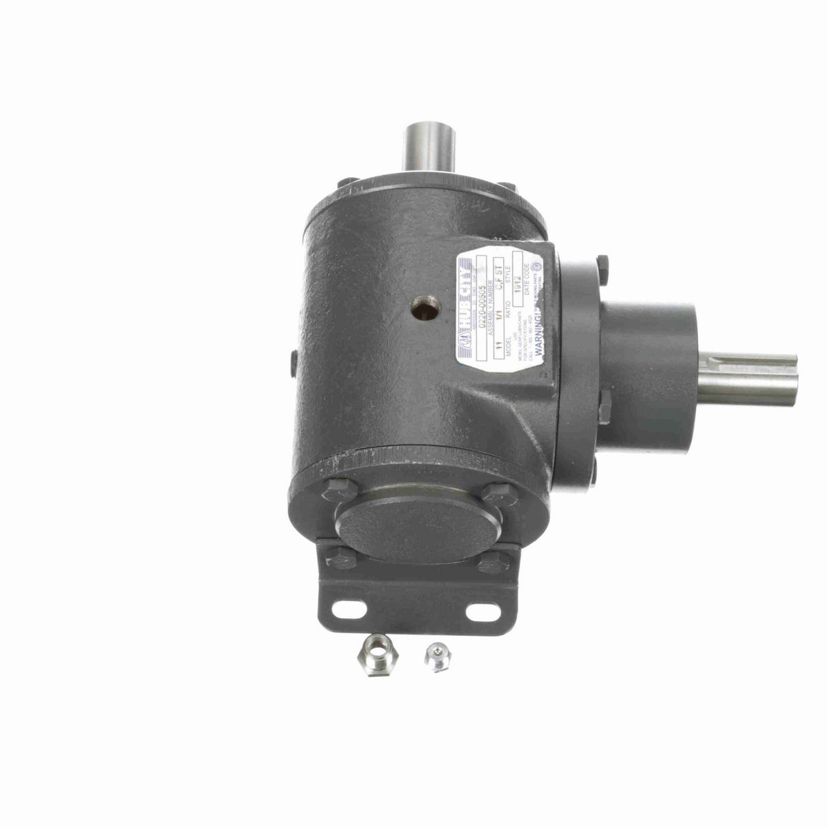 Hub City Bevel Gear Drives Cast Iron Bevel Reducer - 11 1/1 C,F ST