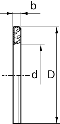 Уплотнительное кольцо для линейных втулок eLINE и компактных линейных втулок Bosch Rexroth 16 & [R133181610]