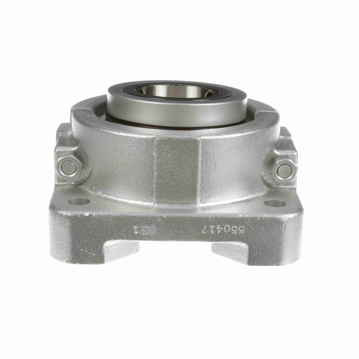 Sealmaster Mounted Flouropolymer Coated Cast Iron Four Bolt Flange Tapered Roller - 52100 Bearing Steel - Double Collar Mount Lock - Corrosion Resistant - RFB 303C CR