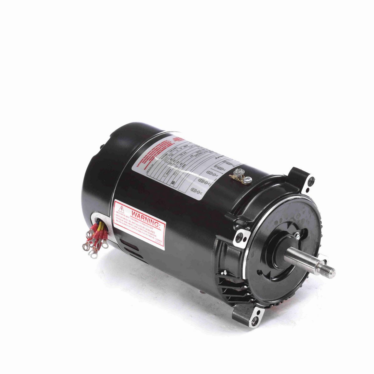 Century Pool Pump Motor, 3/4 HP, 3 Ph, 60 Hz, 208-230/460 V, 3600 RPM, 56J Frame, ODP - T3072