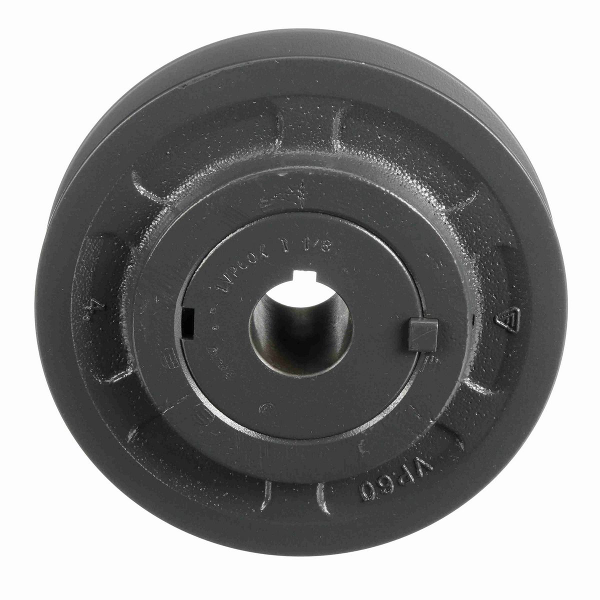 Browning 1 Groove Cast Iron Finish Bore FHP Variable Pitch Sheave - 1VP60X 1 1/8