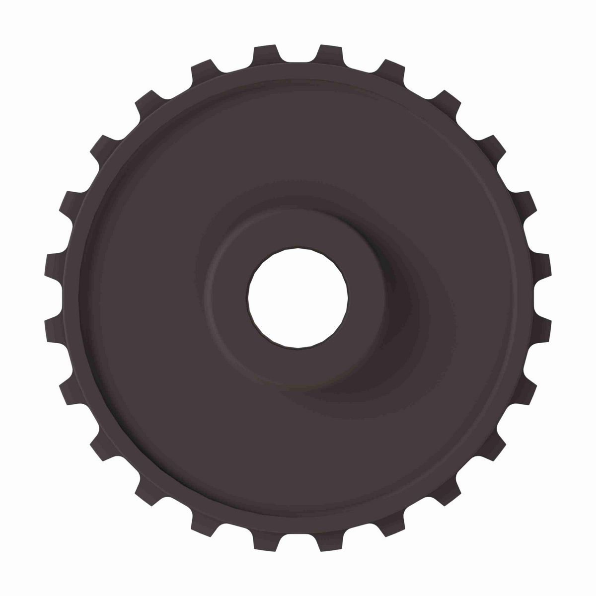 Rexnord 5930 Series Solid One Piece Molded Acetal Sprocket with 24 Teeth and 30mm Round Idler Bore - 10333739