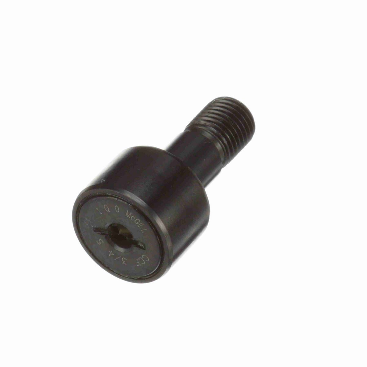 Опорный ролик с цапфой McGill CAMROL CCF 1/2 N S, бочкообразный, с уплотнением, со шлицем под отвёртку, дюймовый