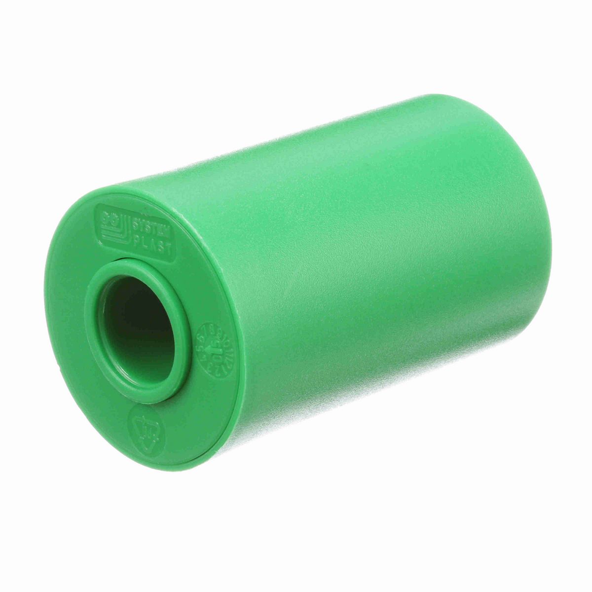 System Plast Return Roller; OD: 50-mm, Shaft Dia: 18-mm, Length: 82.5-mm, Color: Green - R-50B18ML83-PEG