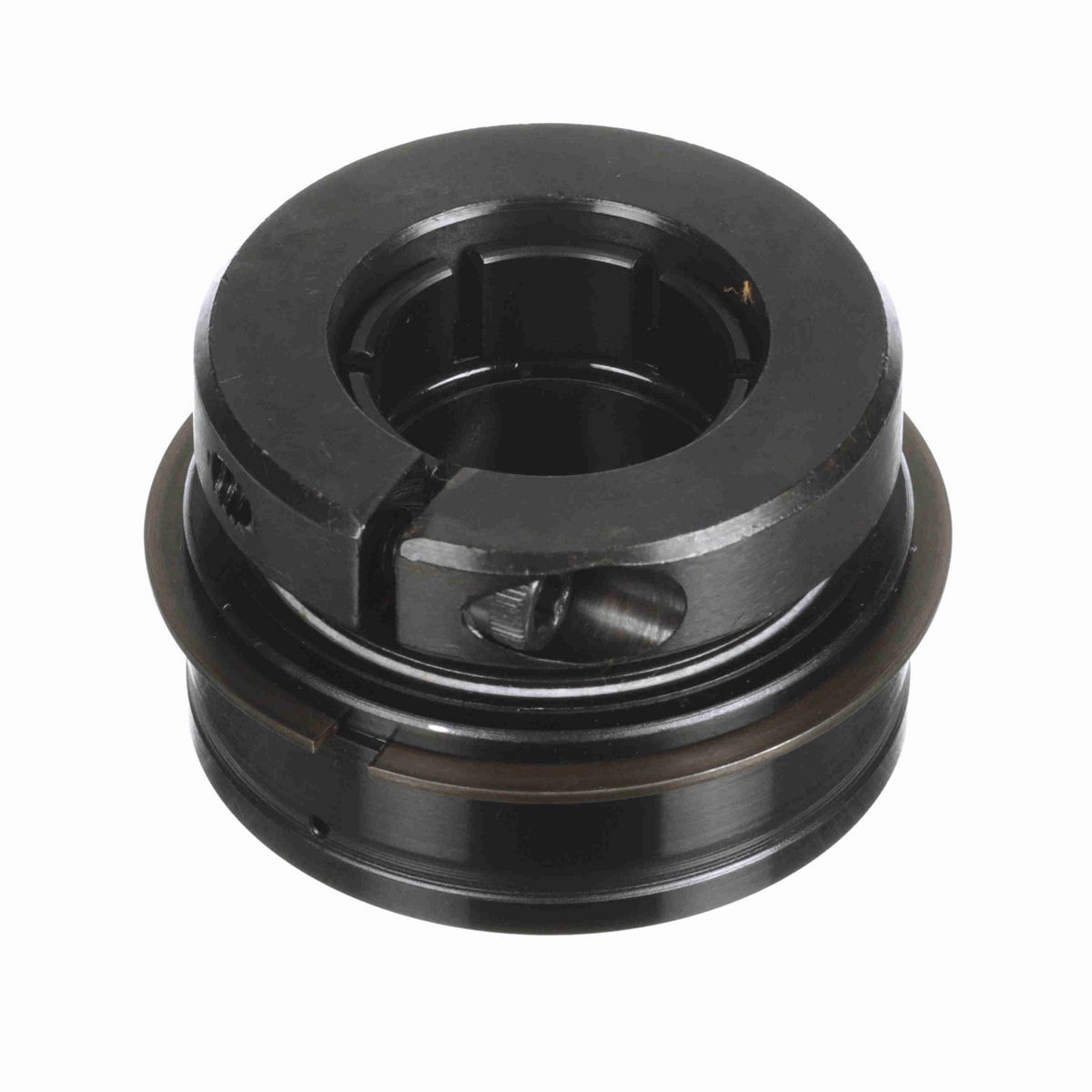 Sealmaster Mounted Insert Only Ball Bearing - 52100 Bearing Steel, Black Oxided - Concentric Lock - ER-16T