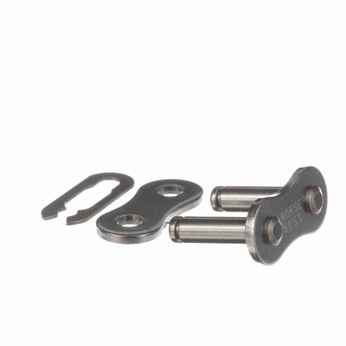 Morse Stainless Steel Roller Chain Spring Clip Connecting Link - 50SS C/L S/C S/F