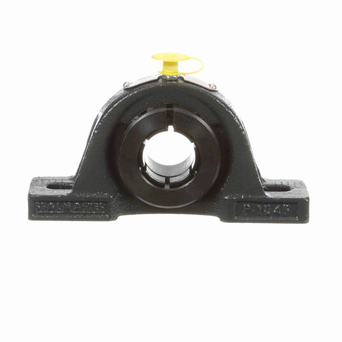 Sealmaster Mounted Cast Iron Two Bolt Low Base Pillow Block Ball Bearing - 52100 Bearing Steel, Black Oxided - Concentric Lock - NPL-16T