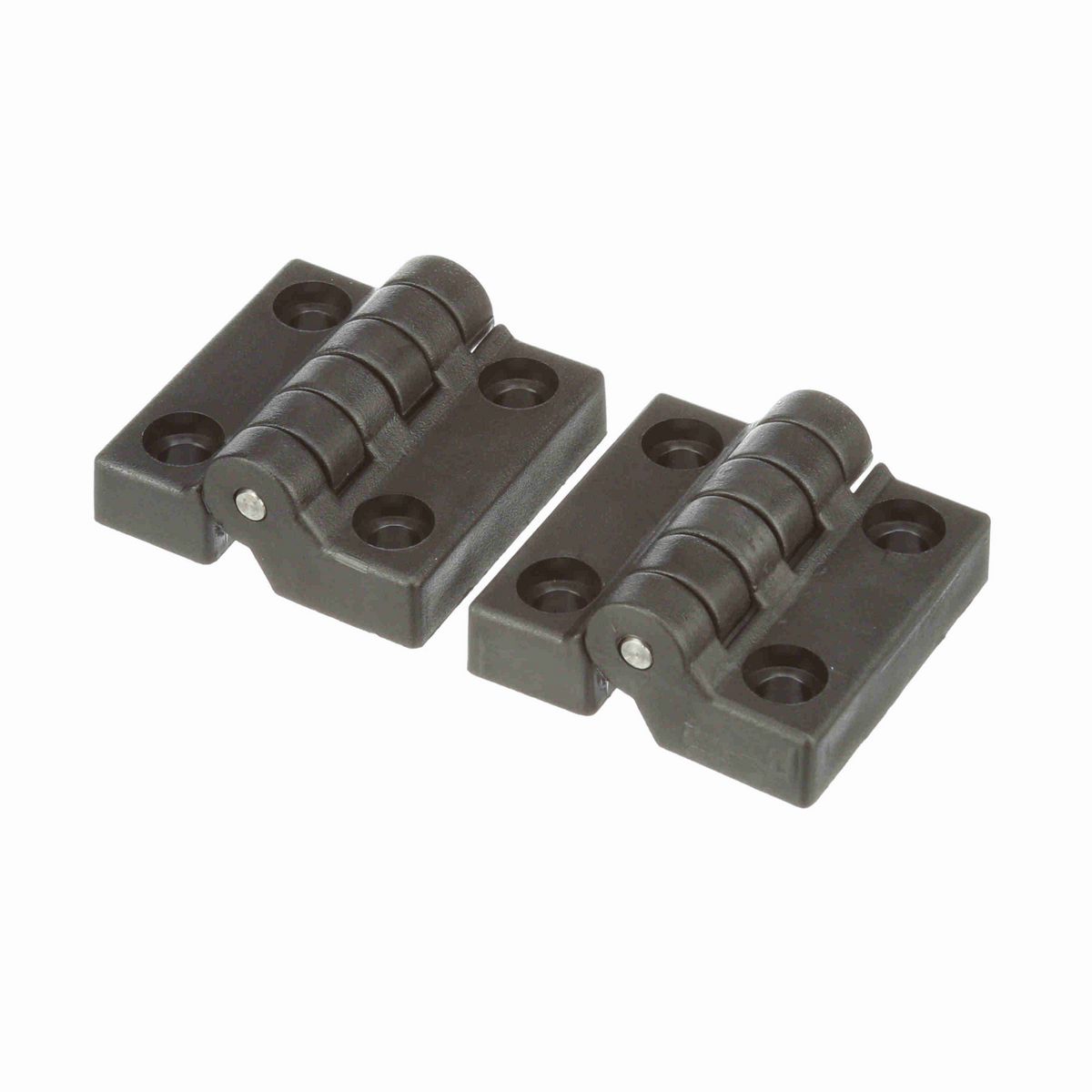 System Plast Standard-Duty Hinge; Thread: 5/16-18 for a 25 or 30-mm tube - VG-635-BK