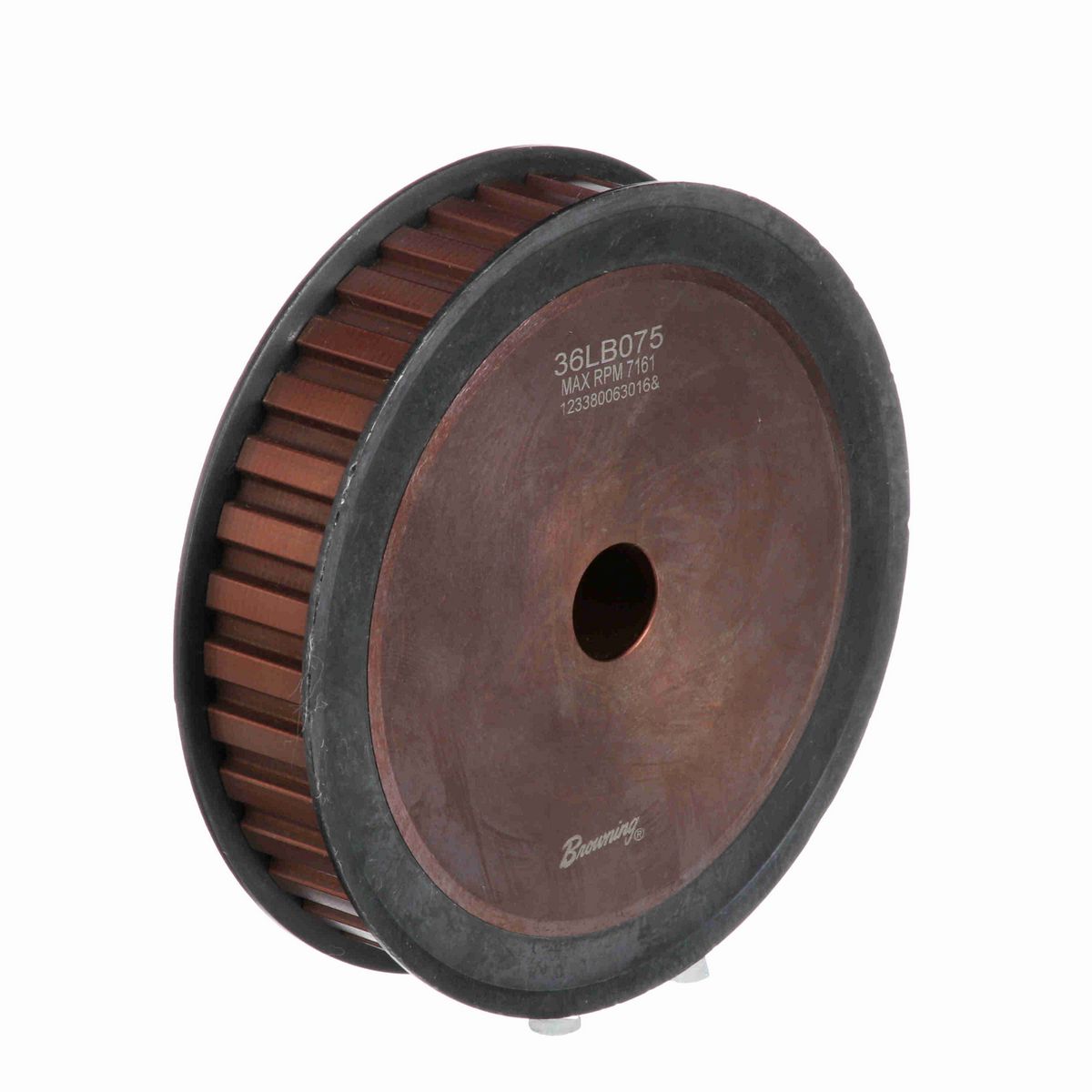 Browning Steel Rough Bore Gearbelt Pulley - 36LB075