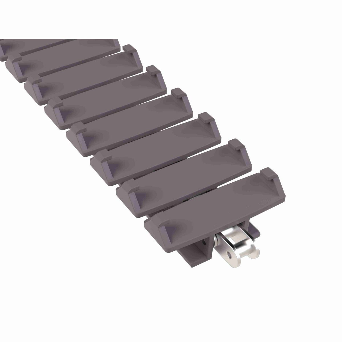 Rexnord 1873TAB SideGrip™ Side-flexing, Material: Brown High Performance, Width: 3.75in, Pitch: 1.5in - 81439301