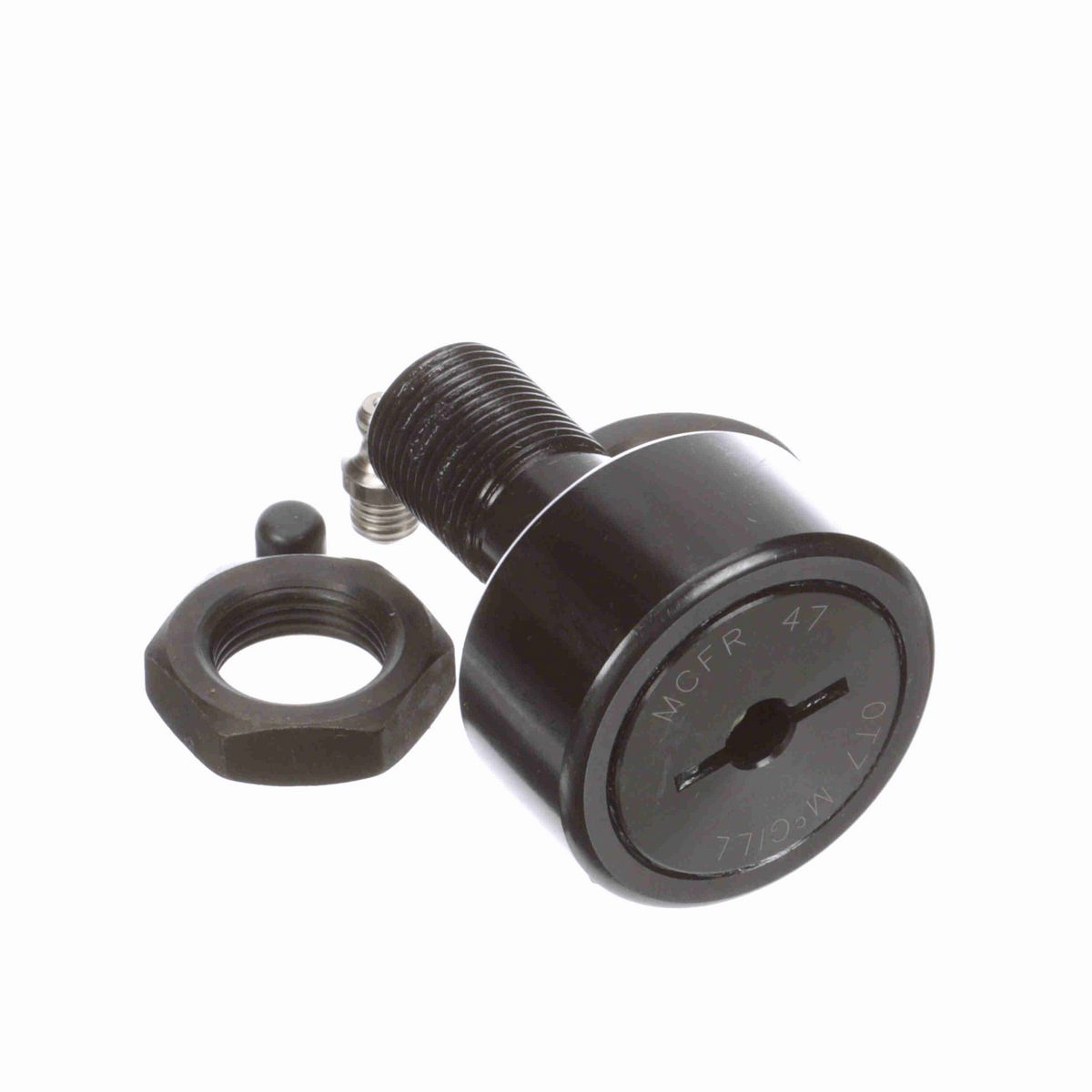 Опорный ролик с цапфой McGill CAMROL MCFR 47, бочкообразный, со шлицем под отвёртку, метрический