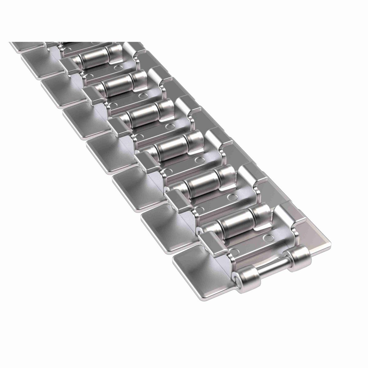 Rexnord 8811TAB BO Side-flexing Solid Top Tight Radius, Material: 0, Width: 3.25in, Pitch: 1.5in - 10375072