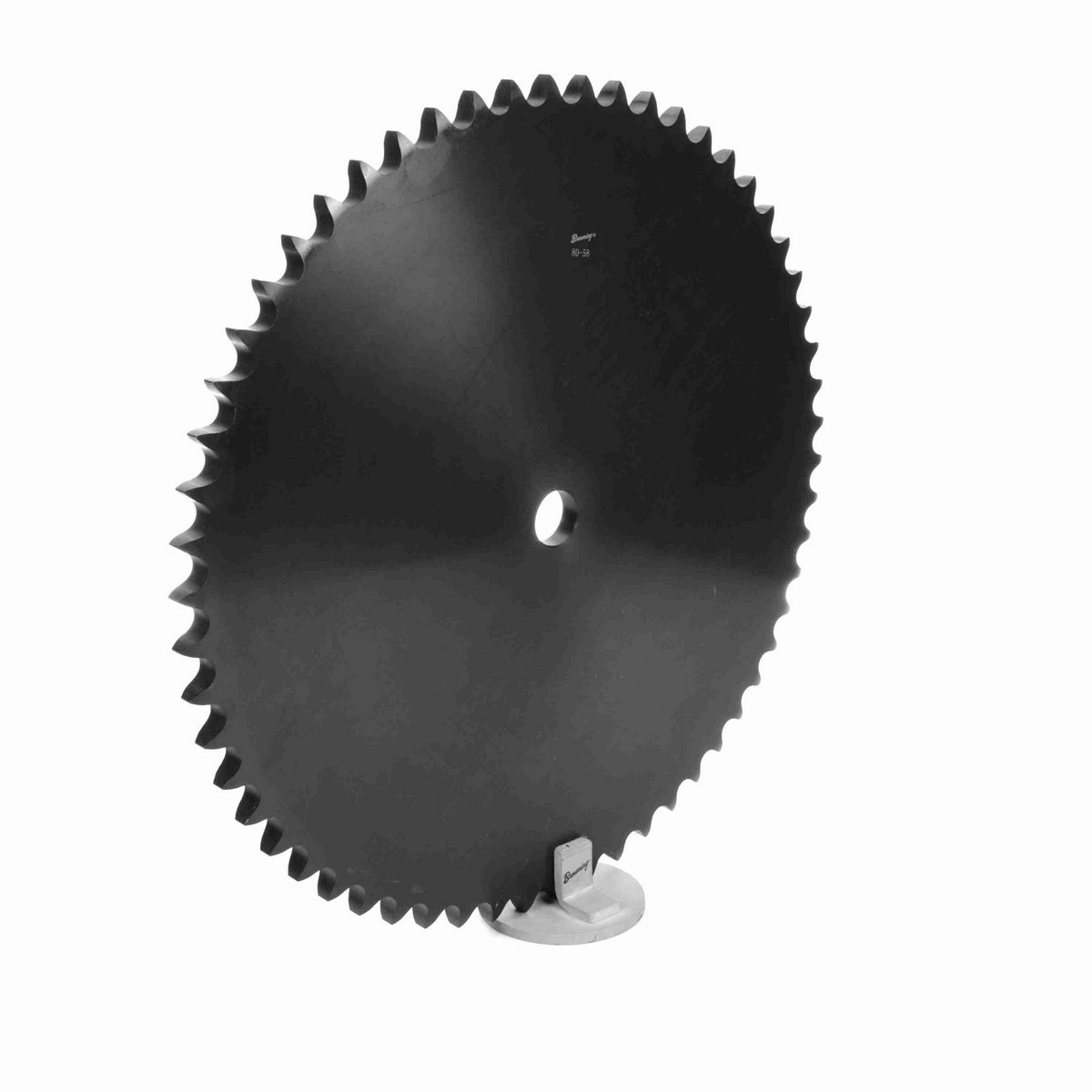 Browning Steel Minimum Plain Bore Roller Chain Sprocket - 80A58