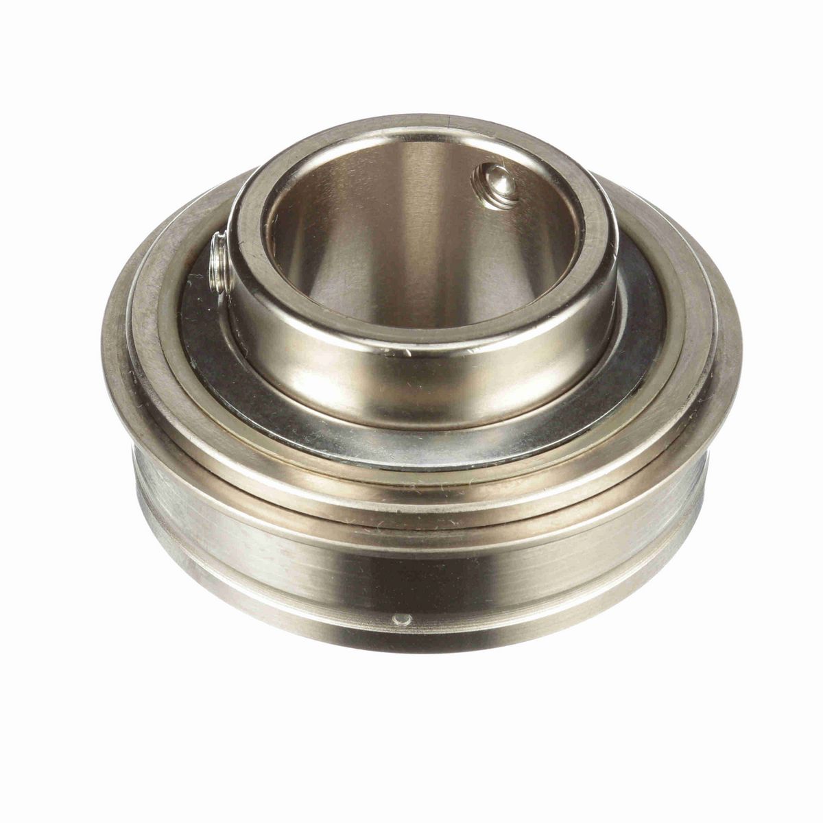 Sealmaster Mounted Insert Only Ball Bearing - 52100 Bearing Steel, Phosphorus Nickel Coated - Setscrew Lock - Corrosion Resistant - ERX-PN23