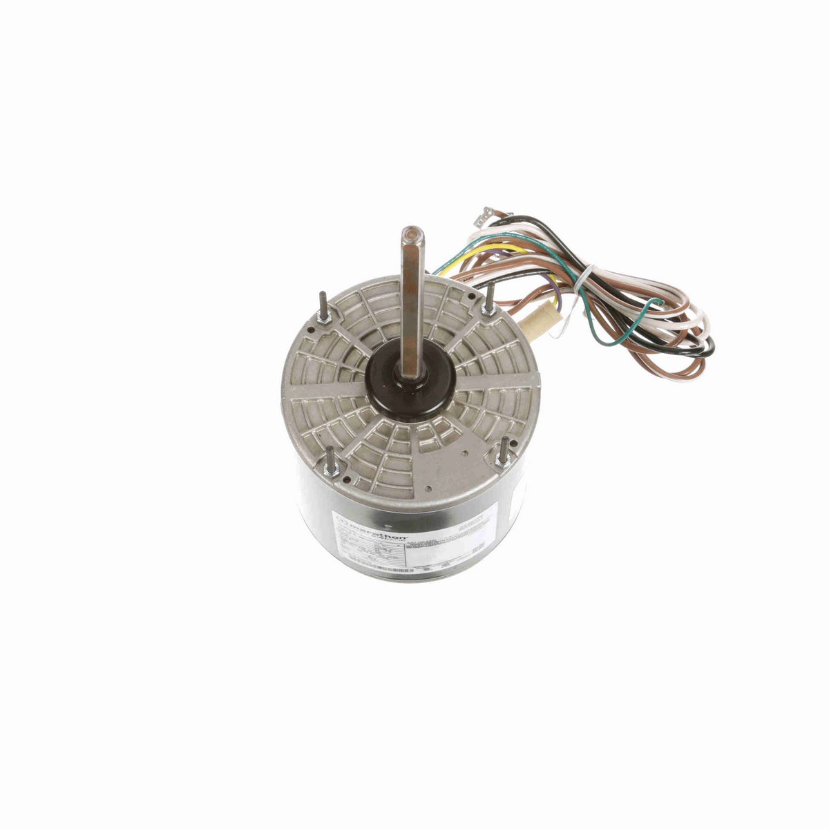 LEESON Condenser Fan Motor, 0.50 HP, 1 Ph, 60 Hz, 575 V, 1200 RPM, 48Y Frame, OAO - X453
