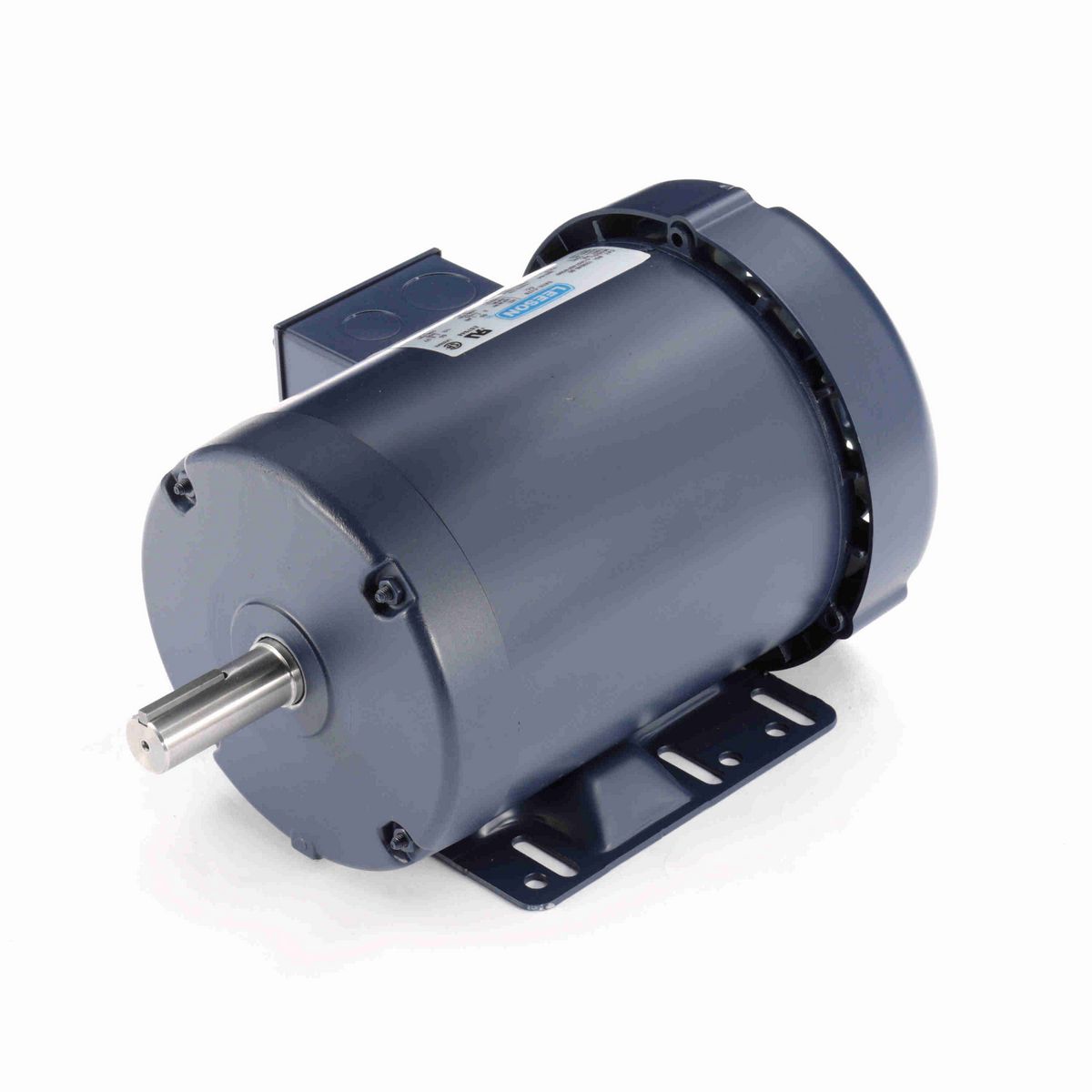 LEESON Definite Purpose Motor, 2 & 0.50 HP, 3 Ph, 60 & 60 Hz, 208-230 & 208-230 V, 1800 & 1800 RPM, 145T Frame, TEFC - 120946.00