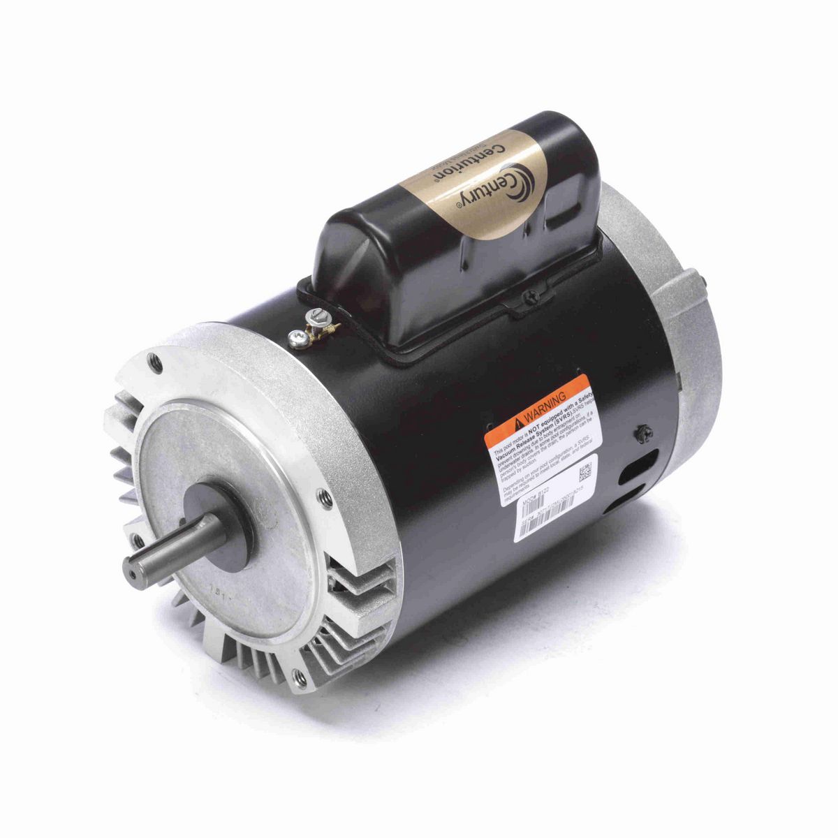 Century Pool Pump Motor, 1.0 HP, 1 Ph, 60 Hz, 230/115 V, 3600 RPM, M56C Frame, DP - B122