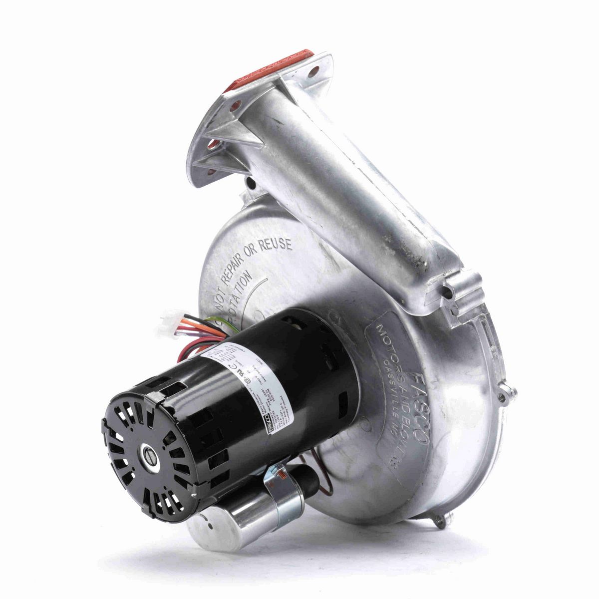 FASCO Round Outlet Permanent Split Capacitor OEM Replacement Draft Inducer Blower, 208-230 Volts, Flange: Yes - A271