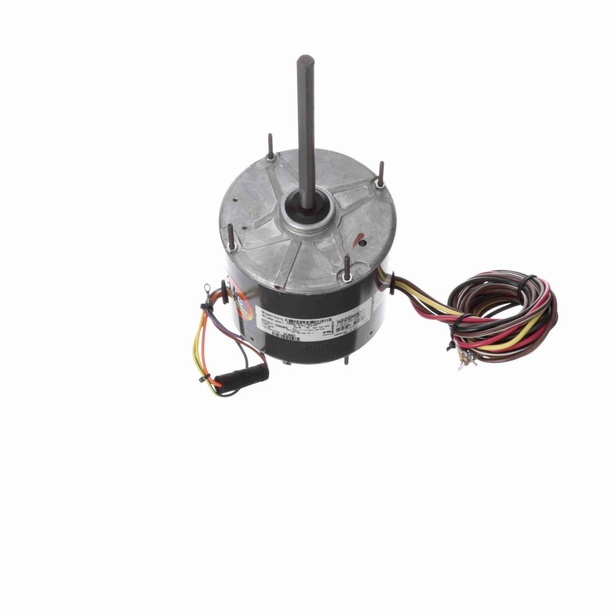 Genteq Condenser Fan Motor, 1/3 HP, 1 Ph, 60/50 Hz, 208-230 V, 1625 RPM, 2 Speed, 48 Frame, CLOSEDAO - 3C002