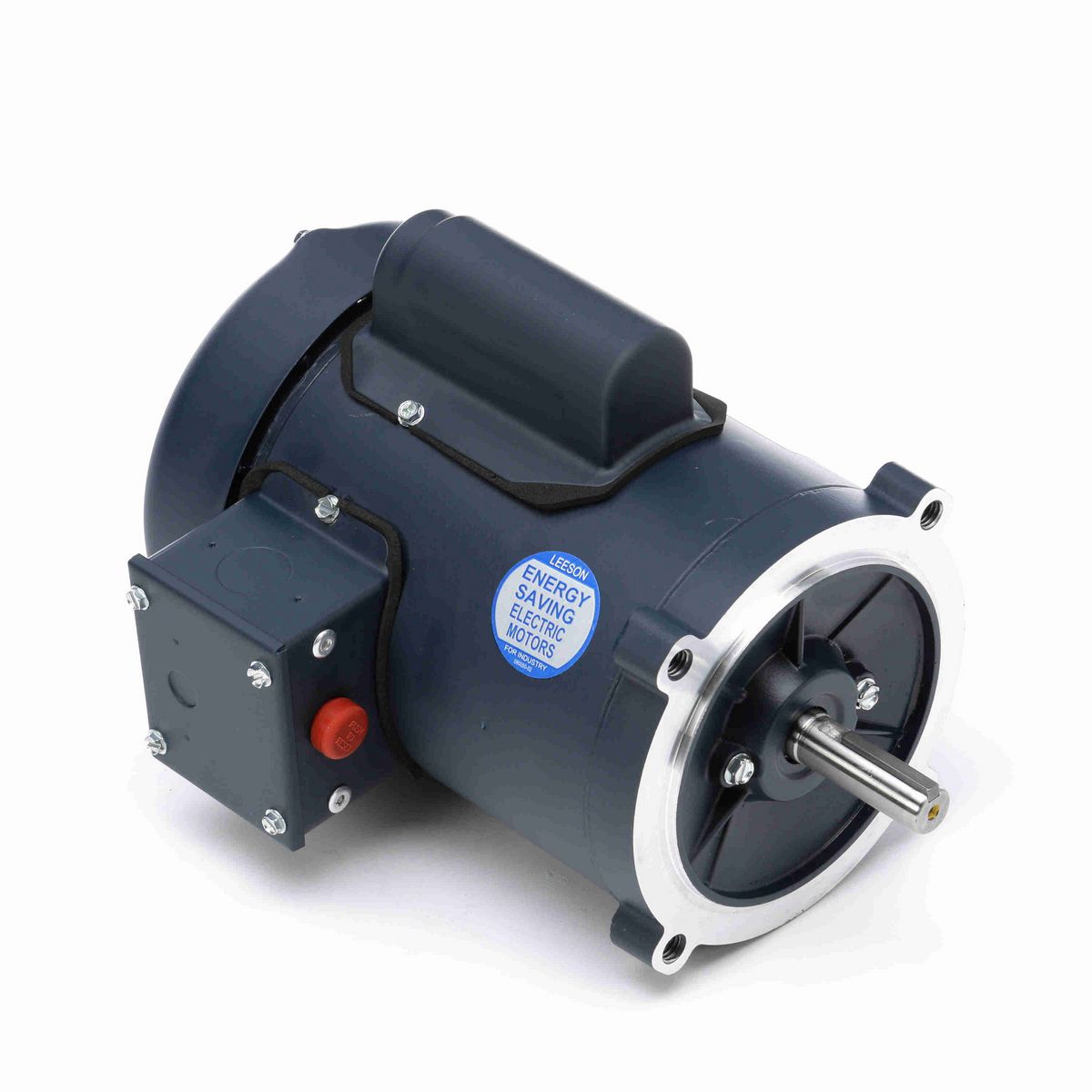 LEESON General Purpose Motor, 0.50 HP, 1 Ph, 60 Hz, 115/230 V, 1800 RPM, 56C Frame, TEFC - 102865.00