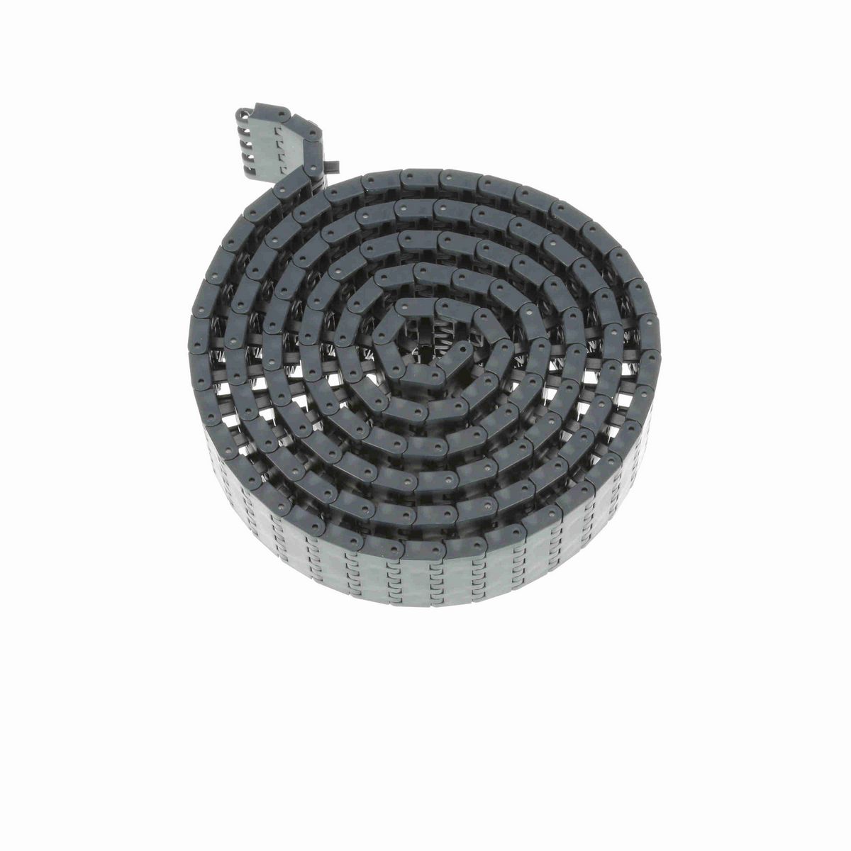 System Plast 2251FT Straight Running Solid Top, Material: NG evo (Gray Blue), Width: 3.3in, Pitch: 1in - NGE2251FT-PT-K330