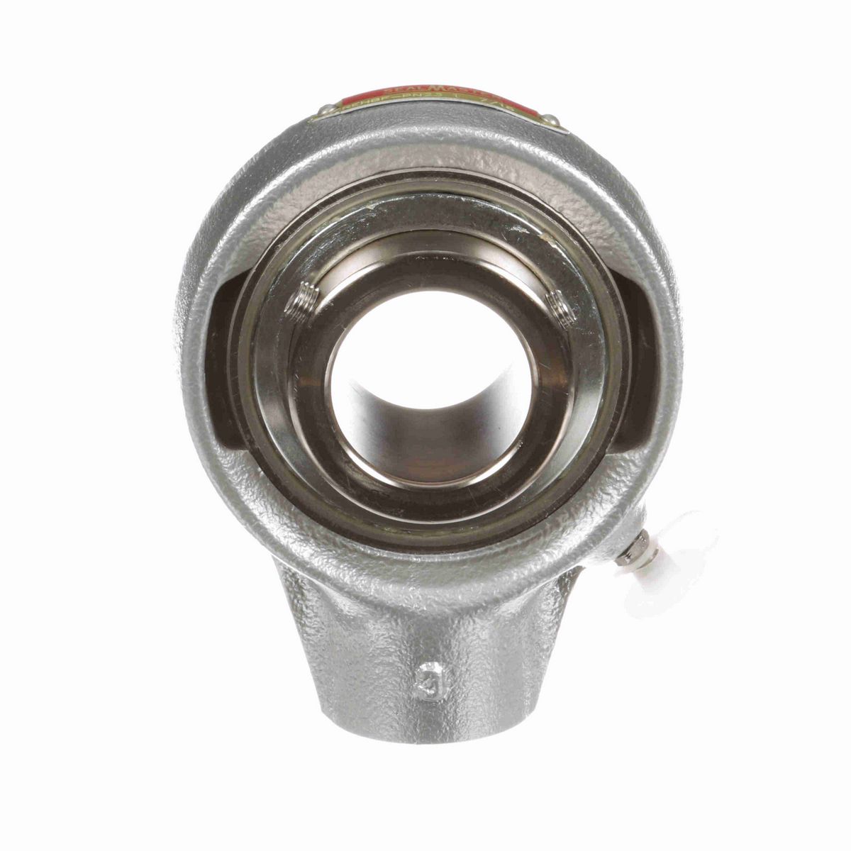 Sealmaster Mounted Flouropolymer Coated Cast Iron Hanger Unit Ball Bearing - 52100 Bearing Steel, Phosphorus Nickel Coated - Setscrew Lock - Corrosion Resistant - CREHBF-PN23